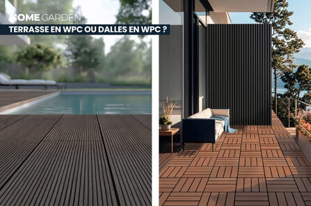 Lames de terrasse en WPC ou carrelage ?