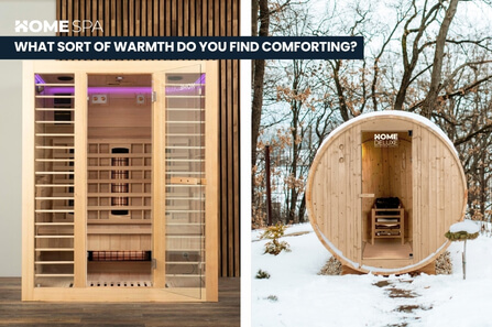 Infrared cabin vs. sauna