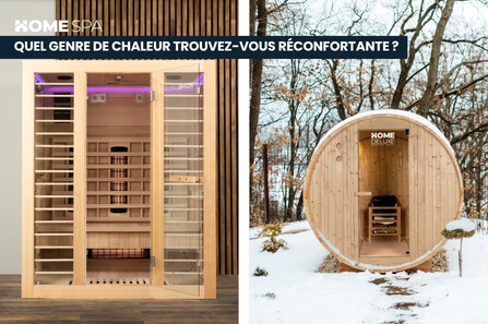 Cabine infrarouge ou sauna ?