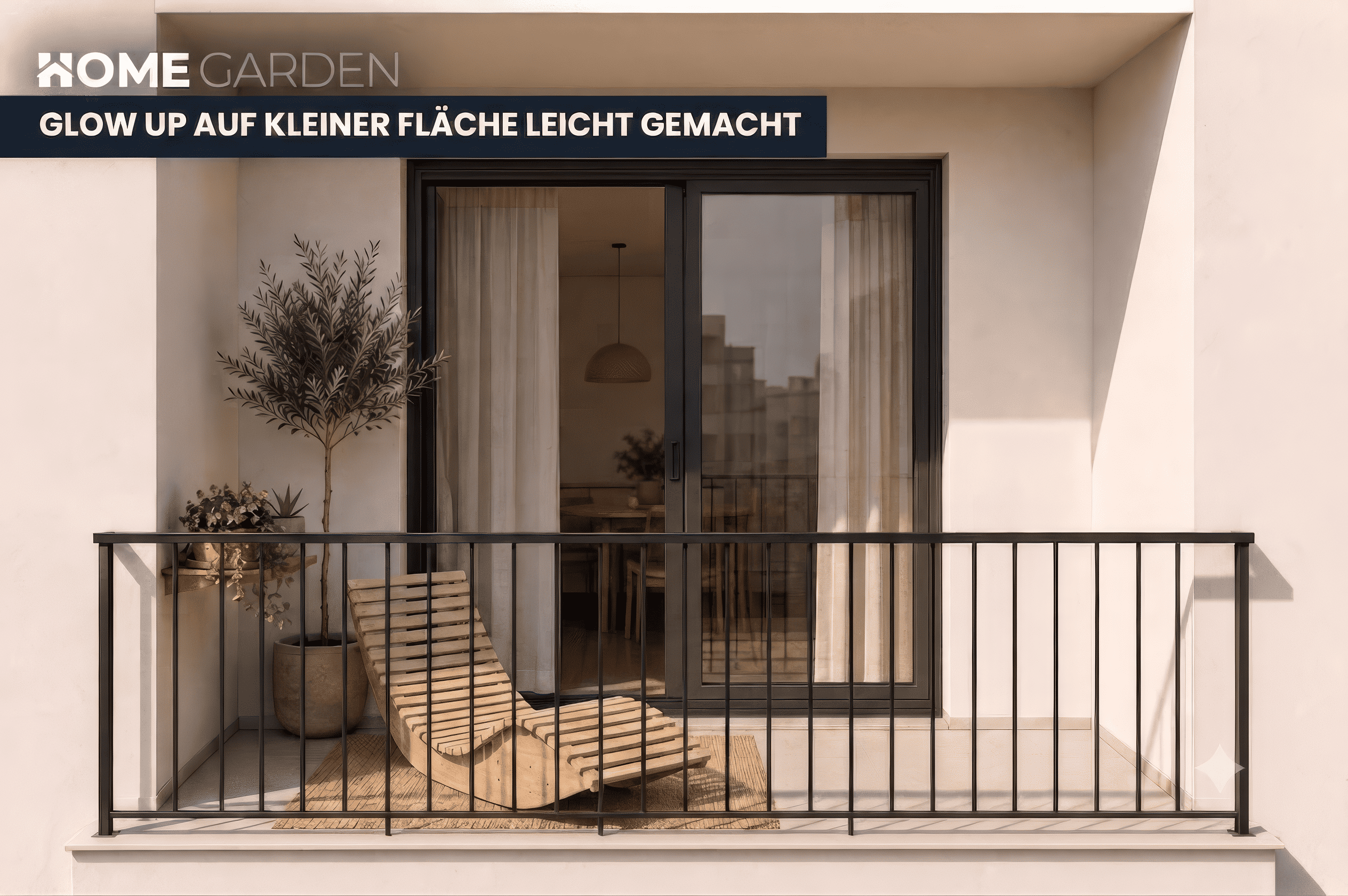 Kleinen Balkon einrichten: Ideen für den Balkon-Glow-up